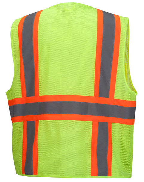 Chaleco de seguridad para topógrafo Pyramex Tipo R Clase 2 Chaleco de seguridad para topógrafo Pyramex Tipo R Clase 2